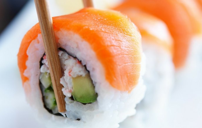 Sushi en casa para dos